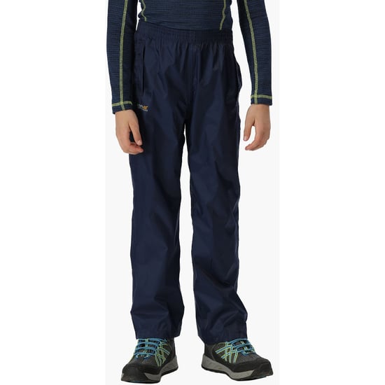 Regatta Boys & Girls Kids Pack It Lightweight Waterproof Overtrousers - Image 1