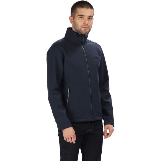 Regatta Mens Cronan Warm Backed Softshell Fleece Jacket