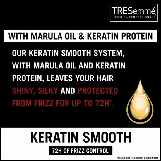 TRESemme Keratin Smooth Pack of 2 Shampoo & Pack of 2 Conditioner, 700ml