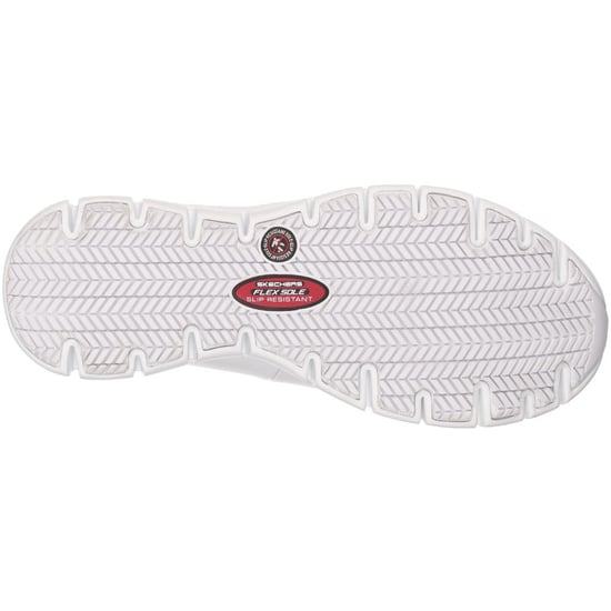 Skechers Workwear Sure Track Dames Sneakers Van Wit Leer - Image 4