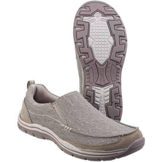 Skechers Mens Expected Tomen Slip On Canvas Loafer Moccasin Shoes