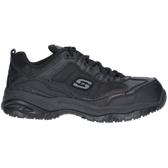Skechers Heren Soft Stride Relaxed Fit Veterschoenen met Veiligheidsfunctie - Image 2