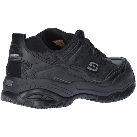 Skechers Heren Soft Stride Relaxed Fit Veterschoenen met Veiligheidsfunctie - Image 3