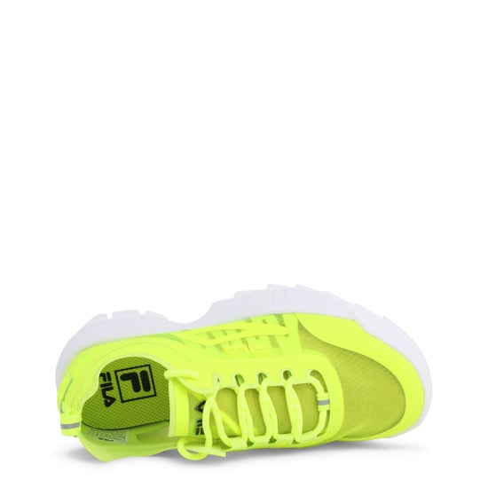 Fila Disruptor Run Womens Yellow Trainers