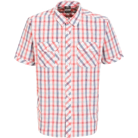 Trespass Mens Hopedale Woven 100% Cotton Chest Pocket Button Shirt