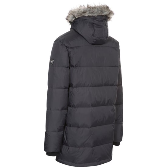 Trespass Mens Baird Polyamide Polyester Zip Off Hood Down Jacket Coat