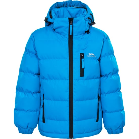 Trespass Boys Tuff Warm Thick Padded Winter Jacket Black