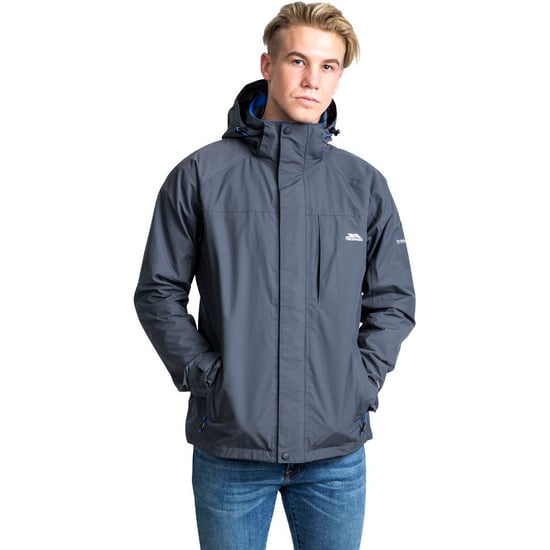 Trespass Mens Edwardsii Hooded Waterproof Breathable Jacket Coat