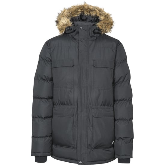 Trespass Mens Baldwin Warm Padded Hooded Waterproof Insulated Jacket