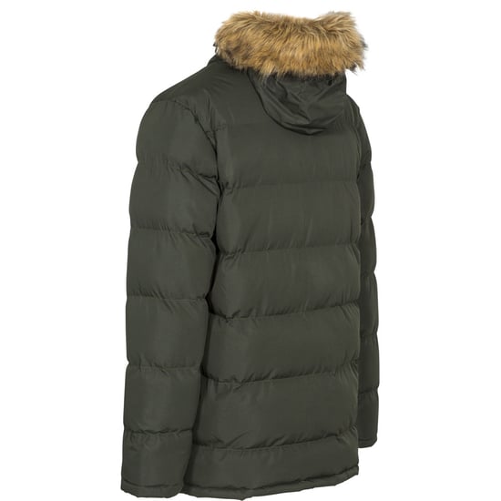 Trespass Mens Baldwin Warm Padded Hooded Waterproof Insulated Jacket