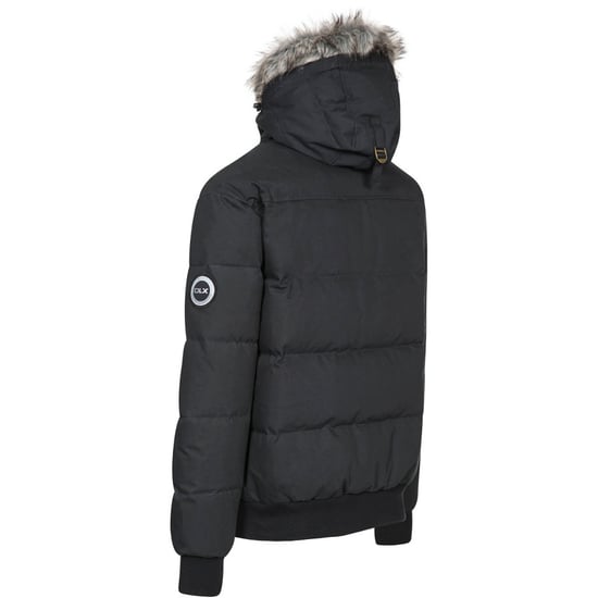 Trespass Mens Calgary Hooded Padded Synthetic Duck Down Jacket Coat
