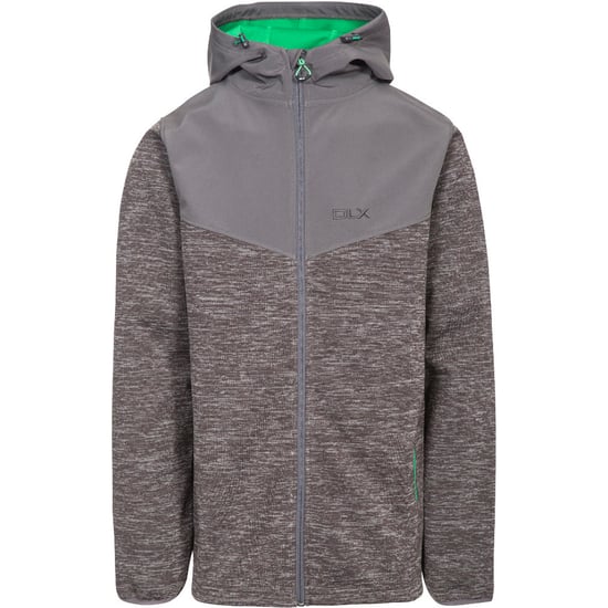 Trespass Mens Hendricks Waterproof Breathable Hooded Softshell Jacket