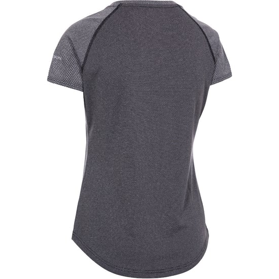 Trespass Womens Maddison Sweat Wicking Crew Neck Gym Top