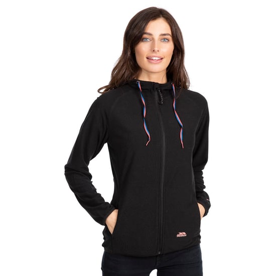 Trespass Womens Network Full Zip Fleece Hoodie Top