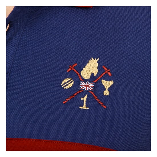 Ufford & Suffolk Polo Club Mens Polo Short Sleeves US002 NAVY BLUE