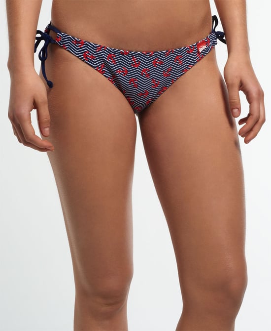 Superdry Zigzag Anchor Bikini Bottoms