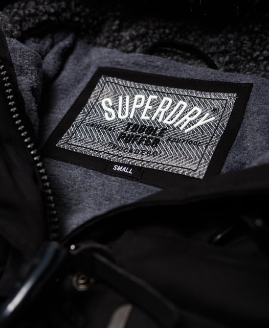 Superdry Microfibre Tall Toggle Puffle Jacket