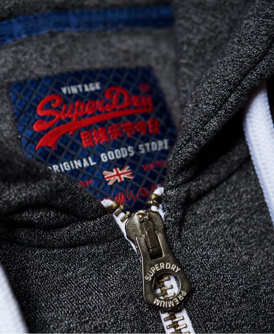 Superdry Vintage Authentic Duo Zip Hoodie