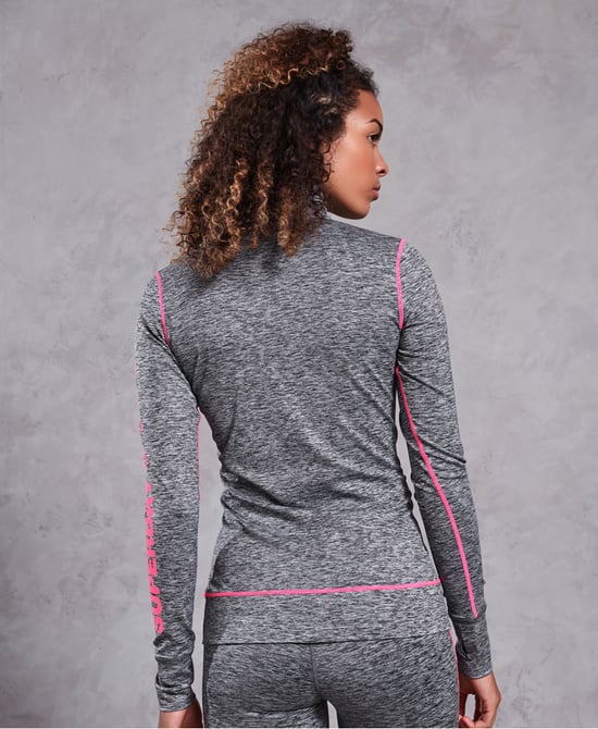 Superdry Performance Reflective Half Zip Top