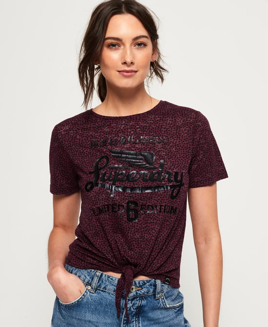 Superdry Icarus Burnout Knot T-Shirt