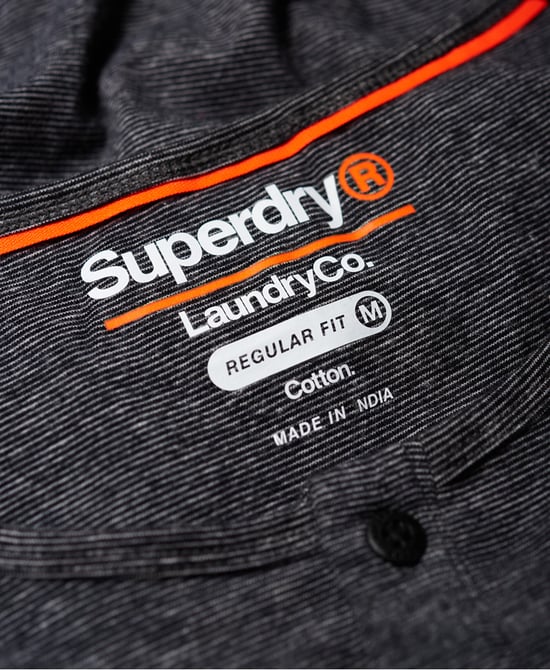 Superdry SD Laundry Organic Cotton Grandad Top