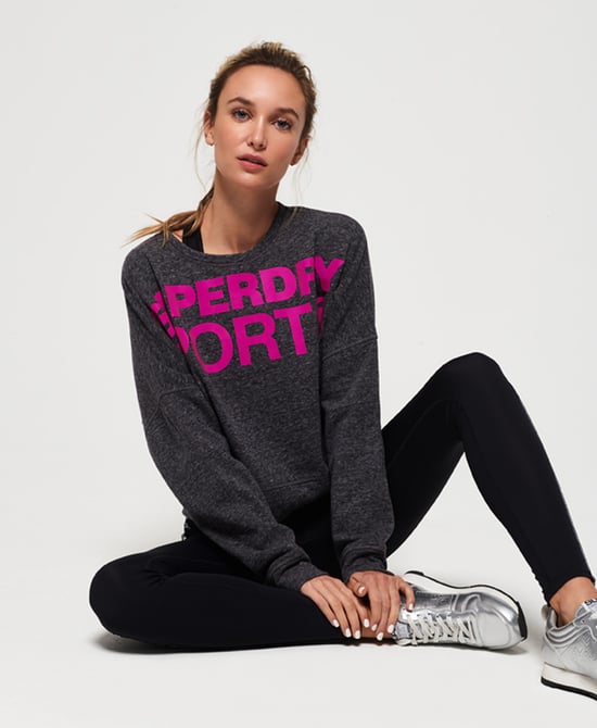 Superdry Active Batwing Crop Sweatshirt