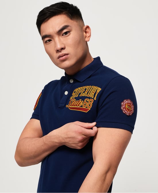Superdry Classic Superstate Pique Polo Shirt