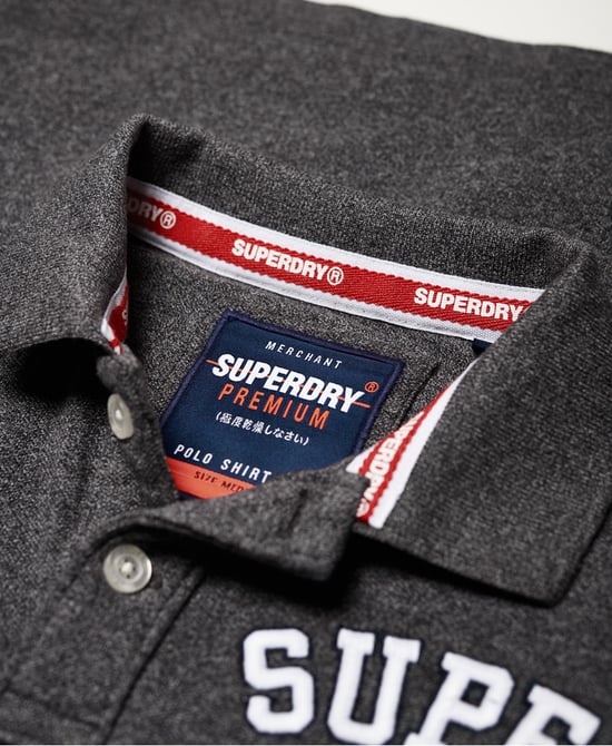 Superdry Classic Superstate Pique Polo Shirt