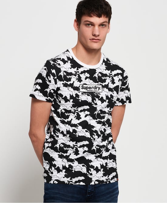 Superdry International Monochrome T-Shirt