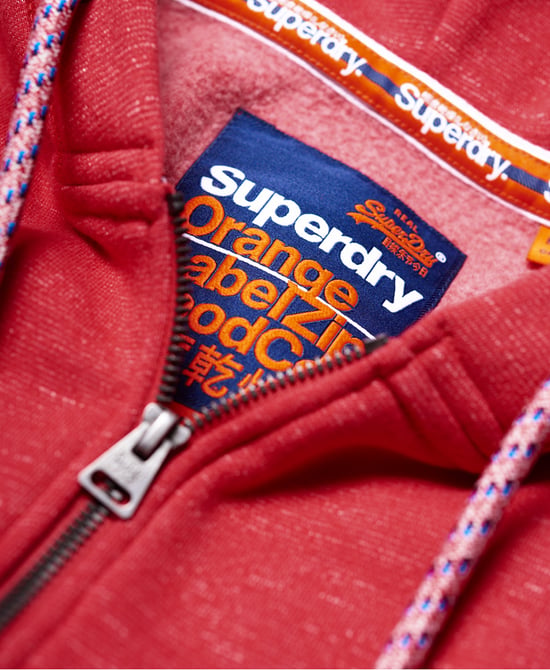 Superdry Orange Label Cali Zip Hoodie