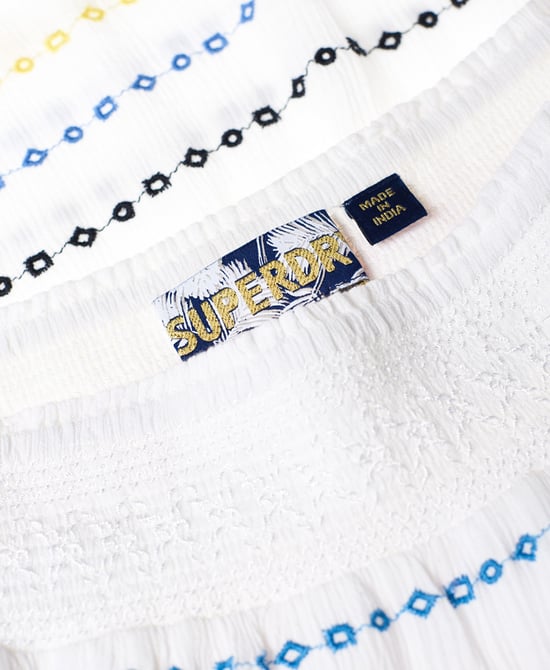Superdry Sara Smocking Skirt