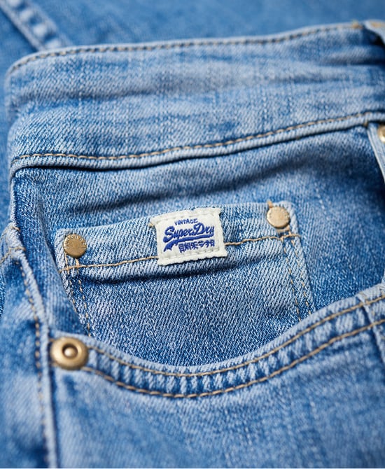Superdry Denim Midi Pencil Skirt
