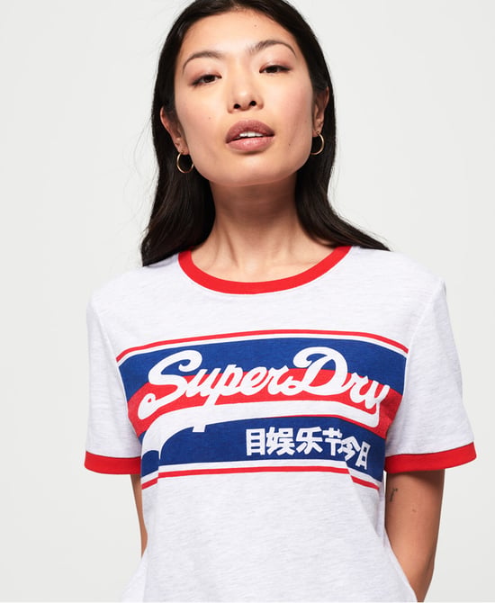Superdry Vintage Logo Ringer Infill T-Shirt