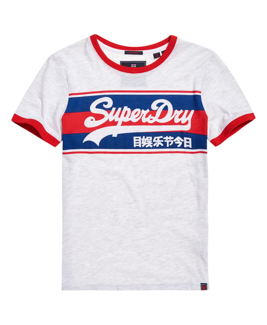 Superdry Vintage Logo Ringer Infill T-Shirt