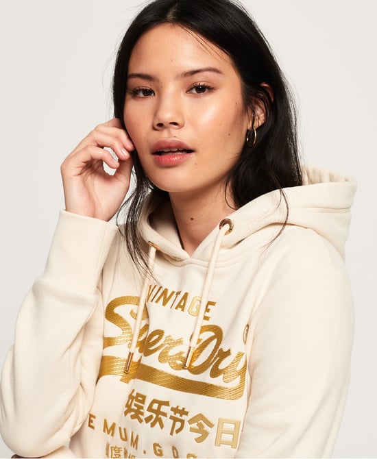 Superdry Vintage Logo Premium Luxe Hoodie