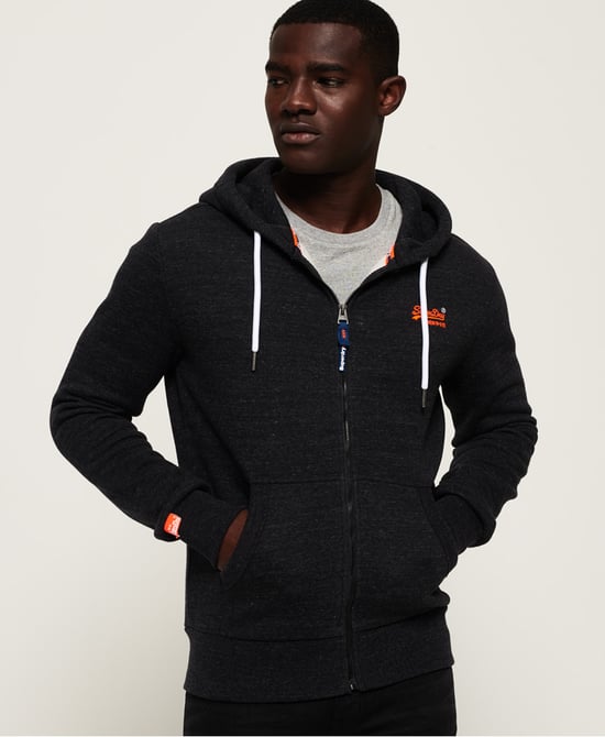 Superdry Orange Label Classic Zip Hoodie