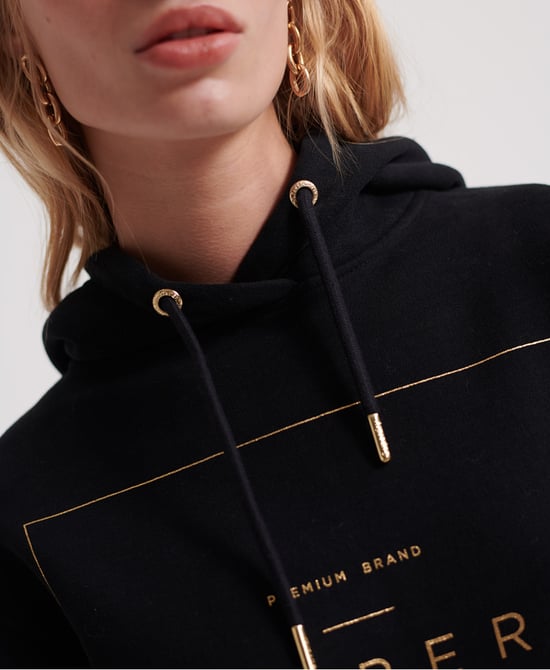 Superdry Oversized Scandi Hooded Dress