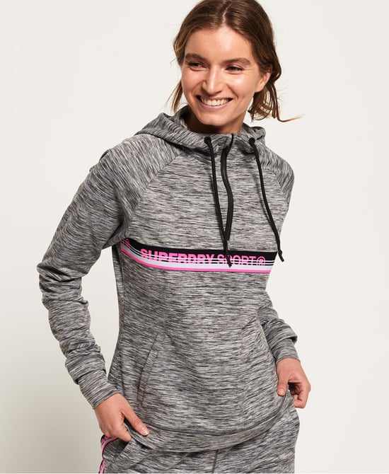 Superdry Core Taped Half Zip Hoodie