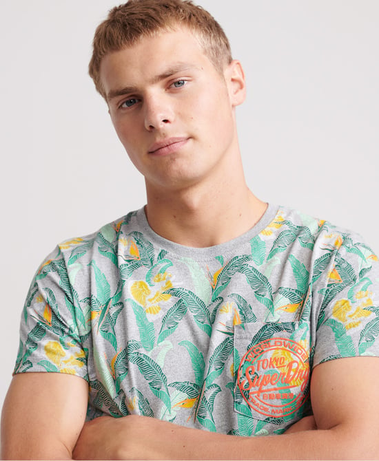 Superdry AOP Pocket Lite T-Shirt