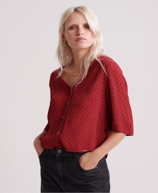 Superdry Pippa Button Blouse
