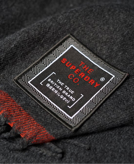 Superdry Solid Capital Tassel Scarf