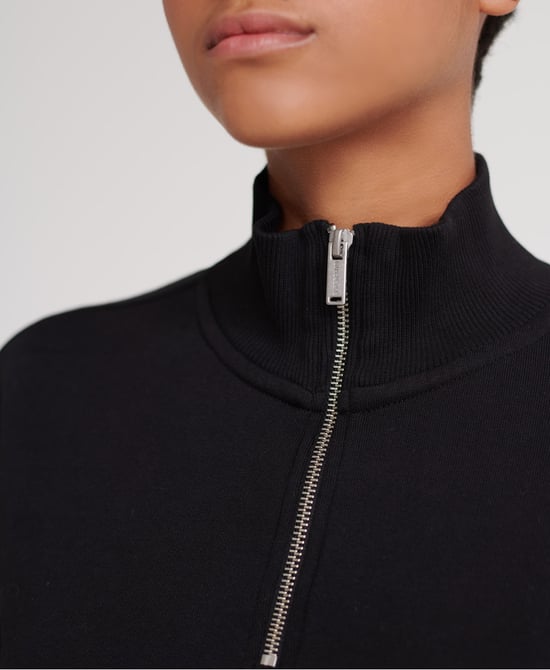 Superdry Edit Quarter Zip Sweat Dress