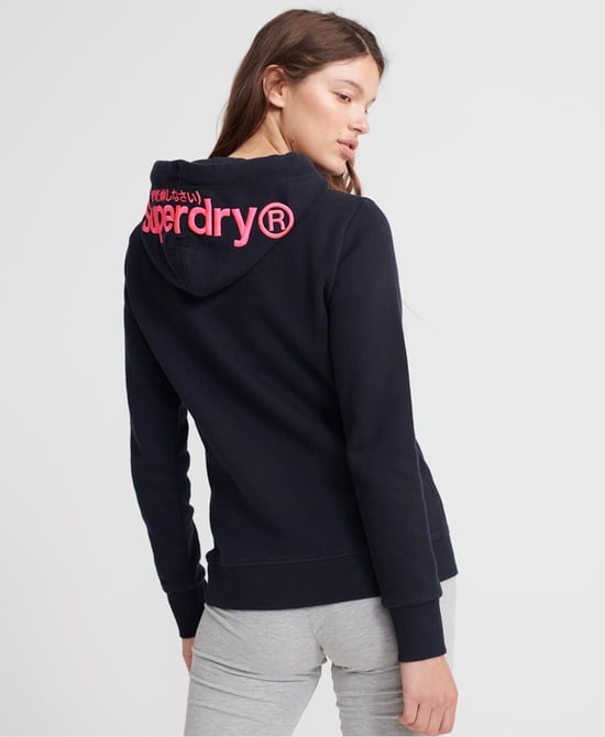 Superdry Modern Coral Label Hit Hoodie