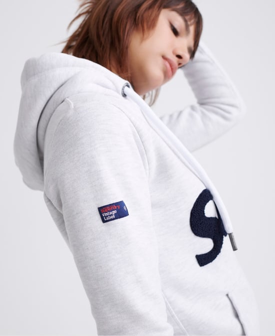 Superdry Embroidered Classic Leaf Hoodie