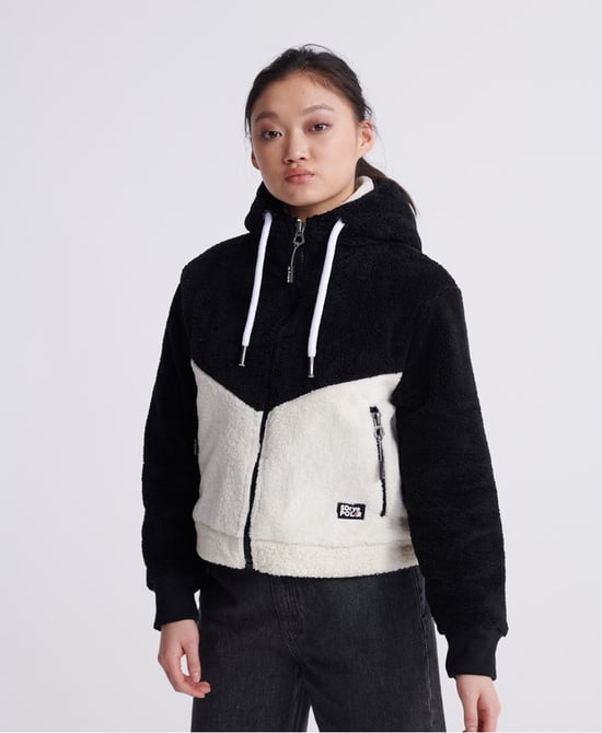 Superdry Double Hybrid Zip Hoodie