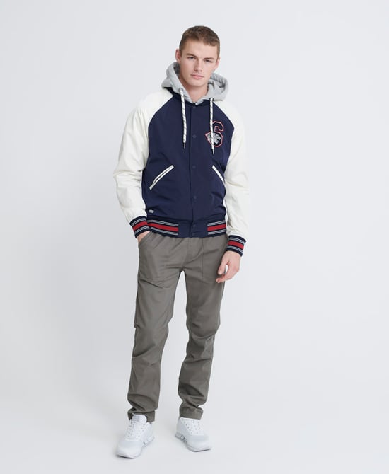 Superdry Hooded Collegiate Bomber Jacket