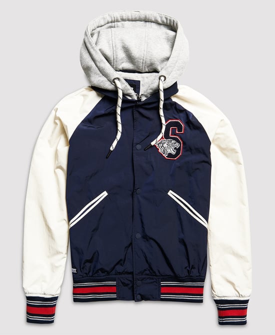 Superdry Hooded Collegiate Bomber Jacket