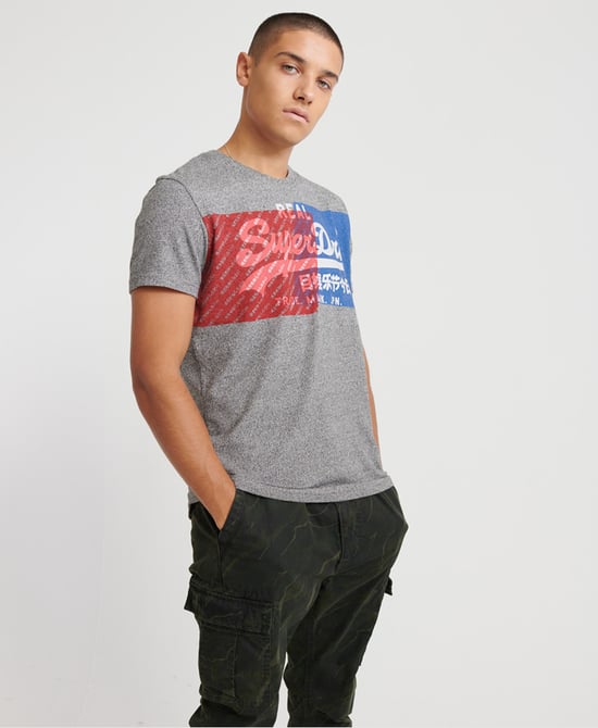 Superdry Vintage Logo Overlap Dye T-Shirt