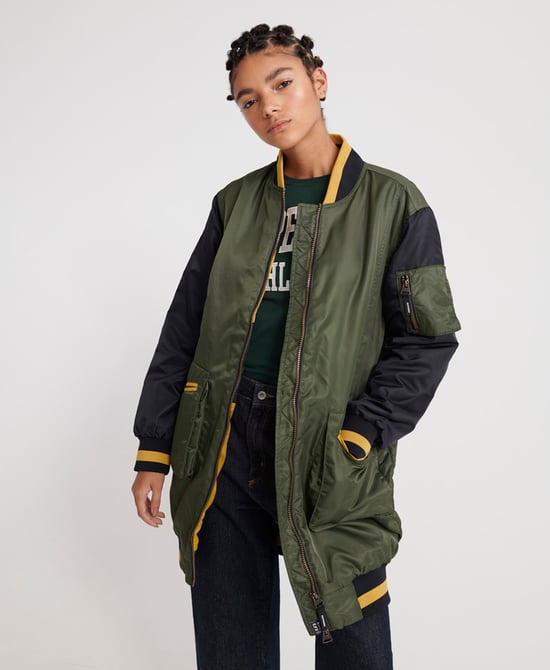 Superdry Longline Bomber Jacket