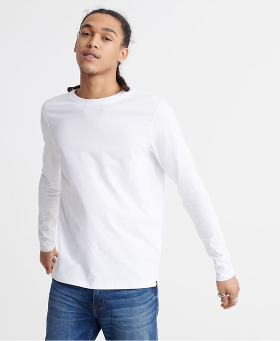 Superdry Organic Cotton Standard Label Long Sleeved Top